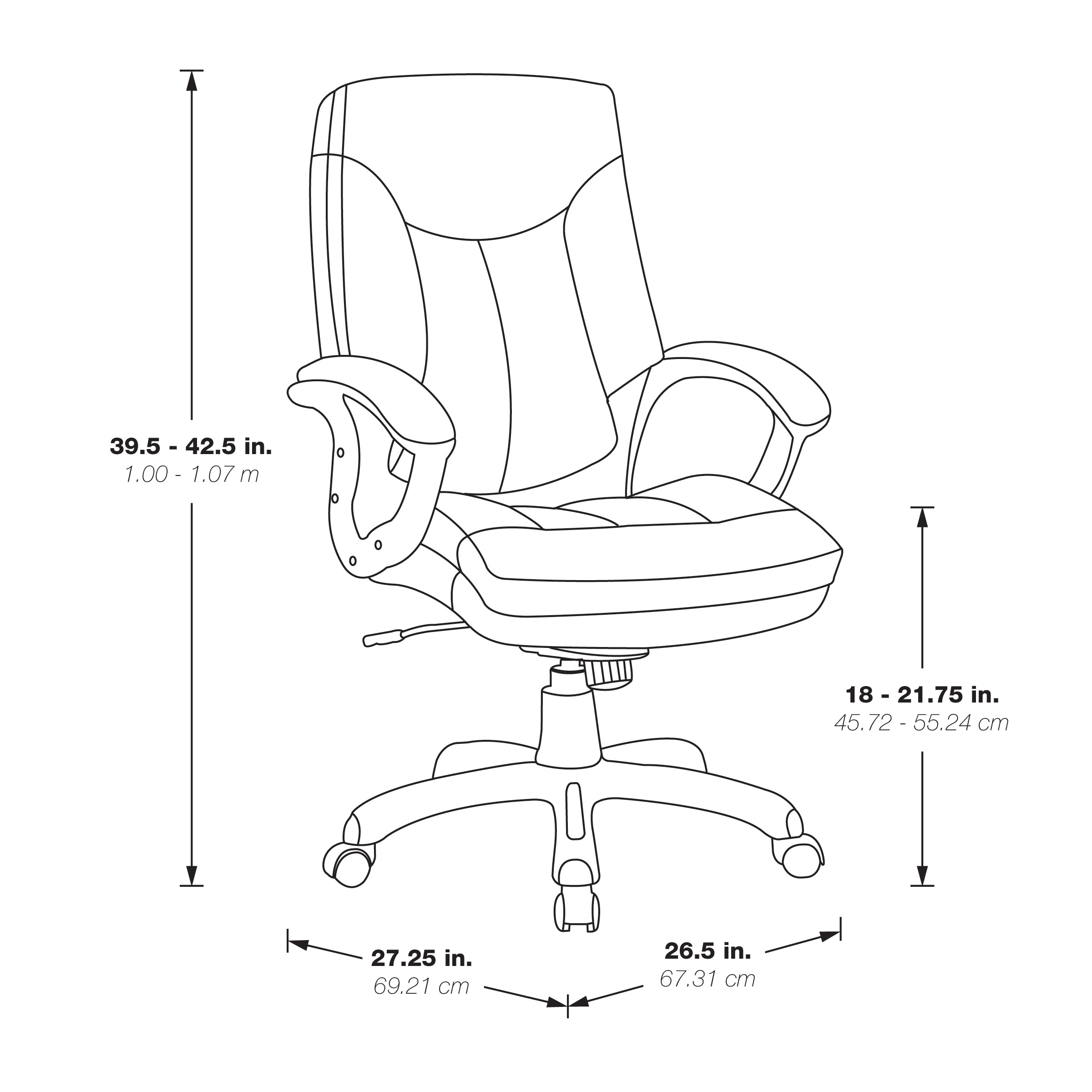 Executive Mid Back Chair